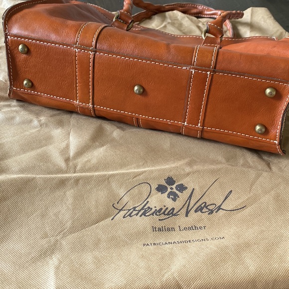 Patricia Nash Vienna Satchel | Tan - Picture 12 of 13